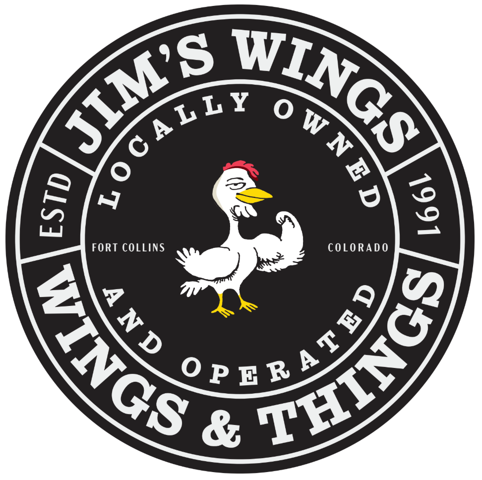 Jim's Wings Sticker
