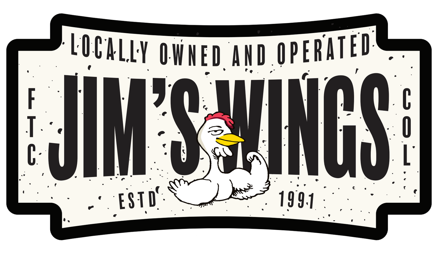 Jim's Wings Sticker