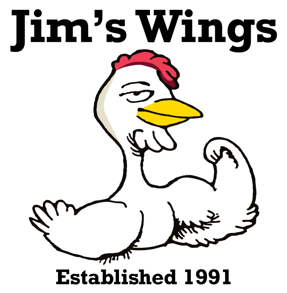 Jim's Wings Sticker