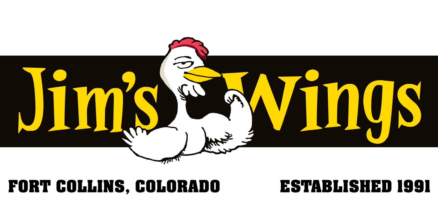 Jim's Wings Sticker